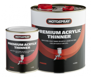 <strong>MOTOSPRAY PREMIUM ACRYLIC </strong><br/>THINNER