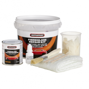 <strong>MOTOSPRAY FIBREGLASS REPAIR KIT </strong>250ML