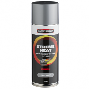<strong>MOTOSPRAY XTREME HEAT CAST <strong>GREY 400ML