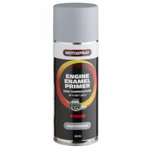 <strong>MOTOSPRAY ENGINE ENAMEL<strong> GREY PRIMER 400ML